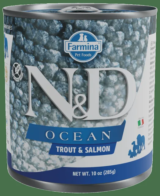 Konzerva N&D Ocean Dog Adult Trout&Salmon 285g