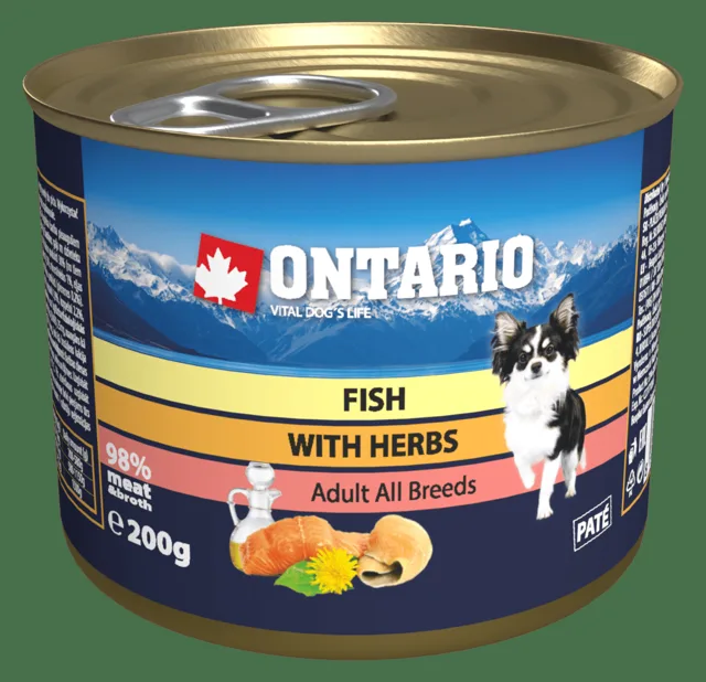 Konzerva Ontario Multi Fish and Salmon Oil 200g
