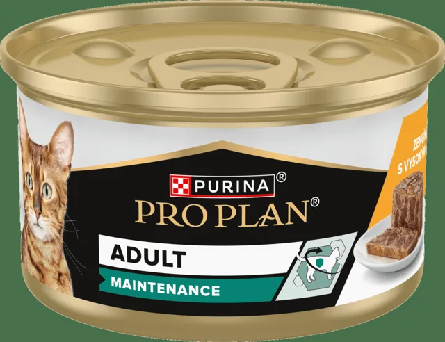 Konzerva Pro Plan Cat Adult terina s kuřetem 85 g