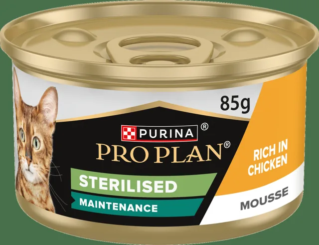 Konzerva Pro Plan Cat Sterilised s kuřetem 85 g
