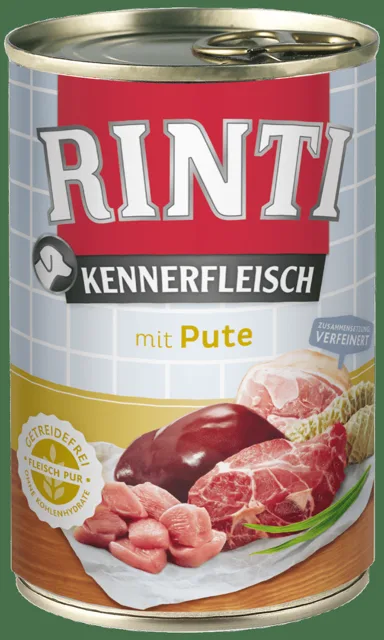 Konzerva Rinti Kennerfleisch krůta 400g