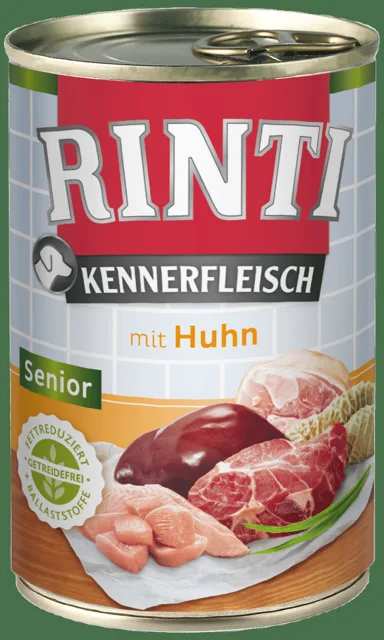 Konzerva Rinti Kennerfleisch Senior kuře 400g