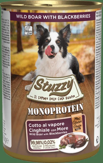 Konzerva Stuzzy Monoprotein divočák 400g