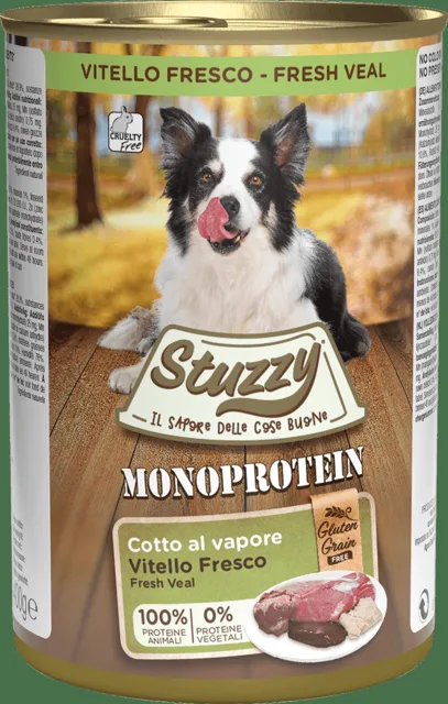Konzerva STUZZY Monoprotein telecí 400g