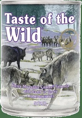 Konzerva Taste of the Wild Sierra Mountain Canine 390g