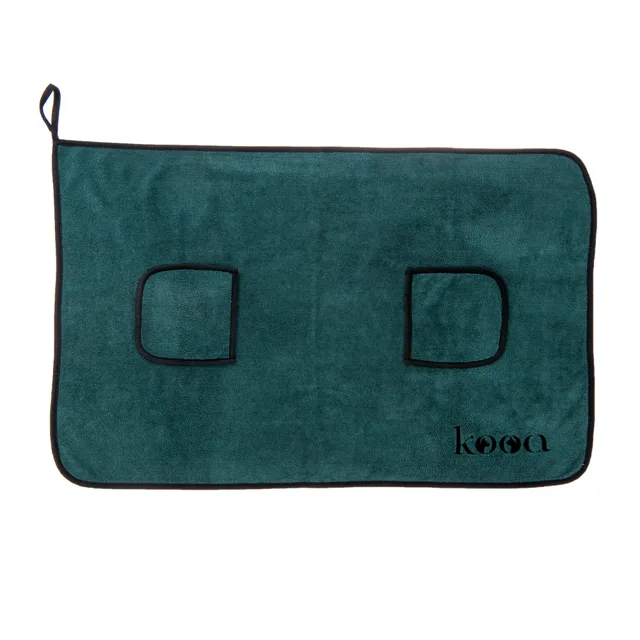 kooa Deluxe ručník z mikrovlákna pro psy - M: D 90 x Š 60 cm