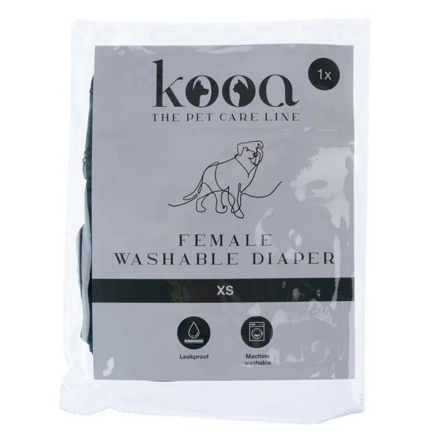 kooa pratelné pleny pro psy (fenky) - velikost XS