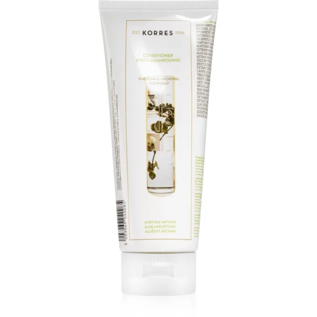 Korres Aloe & Dittany kondicionér pro normální vlasy 200 ml