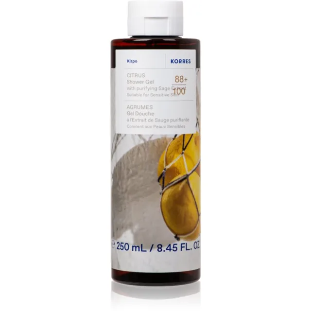 Korres Citrus povzbuzující sprchový gel 250 ml