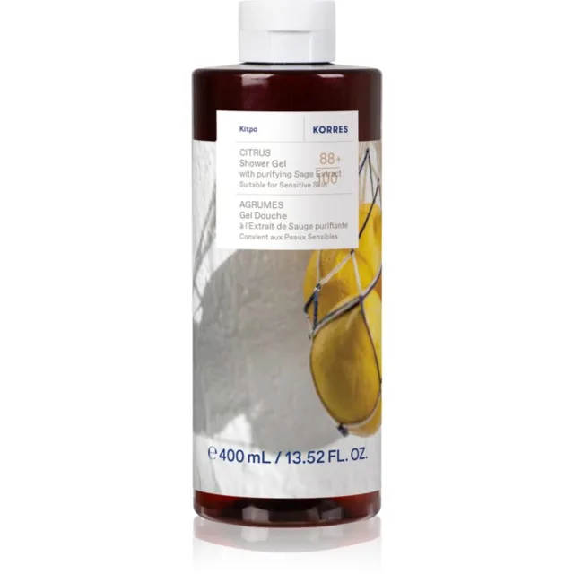 Korres Citrus povzbuzující sprchový gel 400 ml