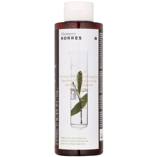Korres Laurel & Echinacea šampon proti lupům pro suchou pokožku 250 ml