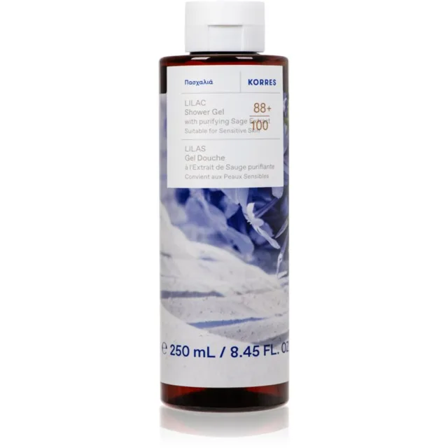 Korres Lilac opojný sprchový gel s vůní květin 250 ml