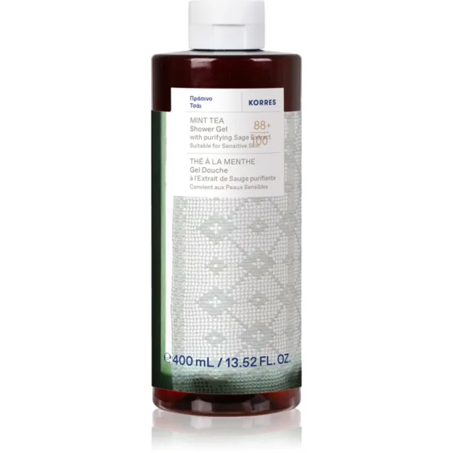 Korres Mint Tea osvěžující sprchový gel 400 ml