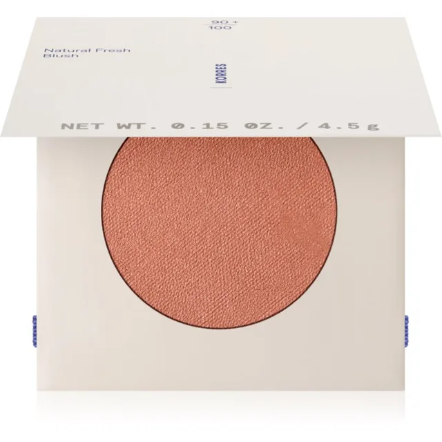 Korres Natural Fresh Blush kompaktní tvářenka odstín Almond Bronze 4.5 g