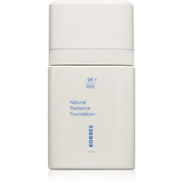 Korres Natural Radiance Foundation make-up pro přirozený vzhled odstín 02 Medium 30 ml