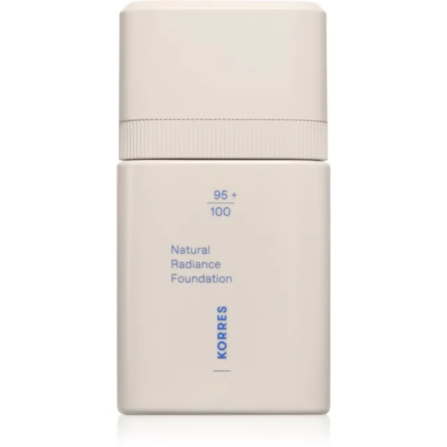 Korres Natural Radiance Foundation make-up pro přirozený vzhled odstín 03 Tan 30 ml