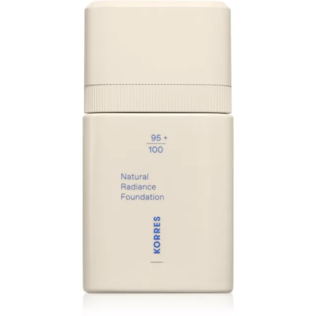 Korres Natural Sheer Foundation lehký make-up pro přirozený vzhled odstín 01 Light 30 ml