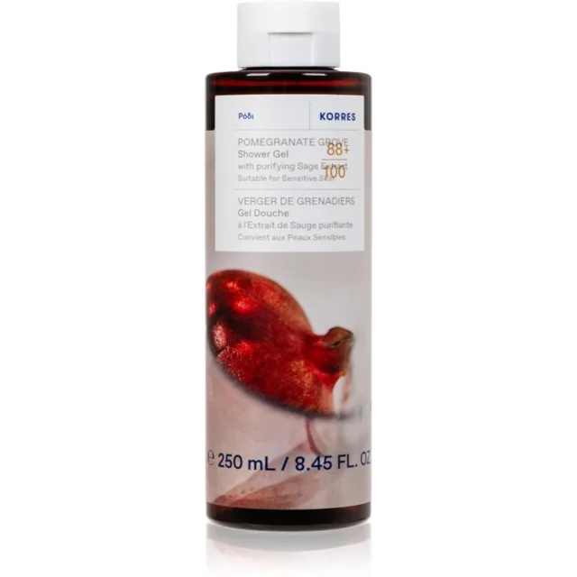 Korres Pomegranate osvěžující sprchový gel 250 ml