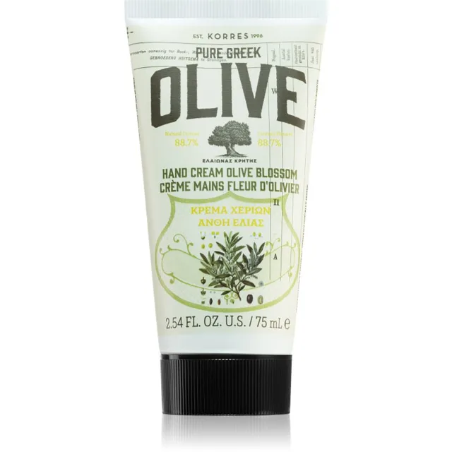 Korres Pure Greek Olive & Olive Blossom pečující krém na ruce 75 ml