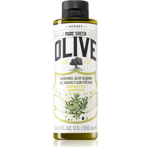 Korres Pure Greek Olive & Olive Blossom sprchový gel 250 ml
