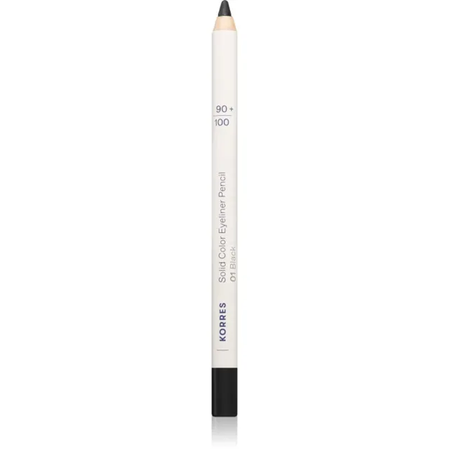 Korres Solid Color Eyeliner Pencil krémová tužka na oči odstín Black 1.2 g