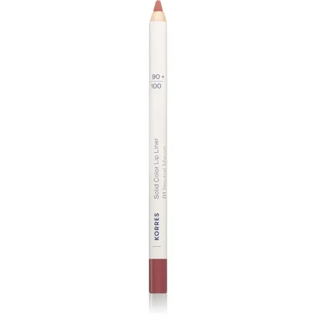 Korres Solid Color Lip Liner konturovací tužka na rty odstín 01 Neutral Mauve 1.2 g