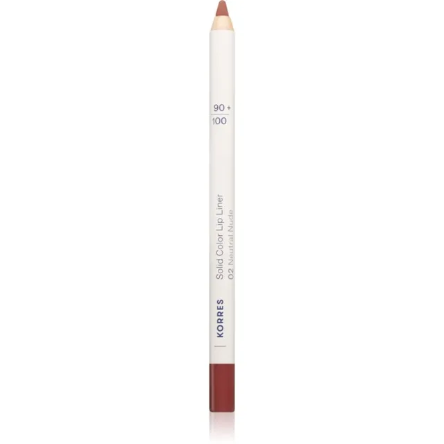 Korres Solid Color Lip Liner konturovací tužka na rty odstín 02 Neutral Nude 1.2 g