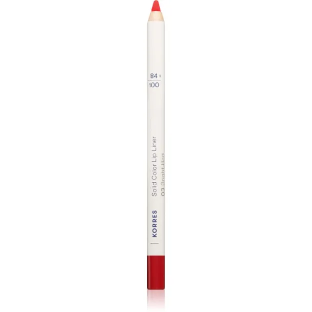 Korres Solid Color Lip Liner konturovací tužka na rty odstín 03 Bright Red 1.2 g