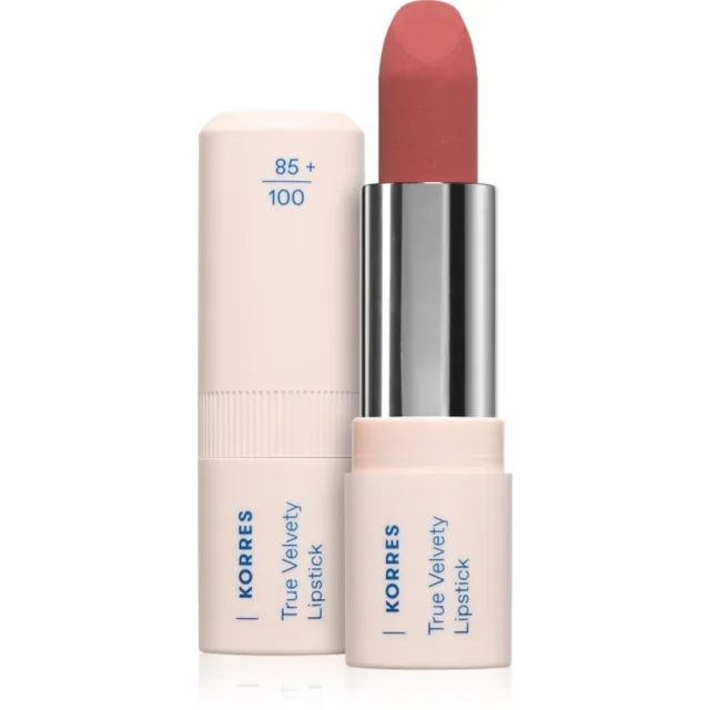 Korres True Velvety Lipstick krémová rtěnka se saténovým finišem odstín Rosewood 3 g