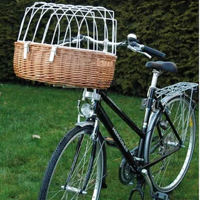 Košík na kolo s ochrannou mřížkou Standard: cca D 52 x Š 38 x V 39 cm