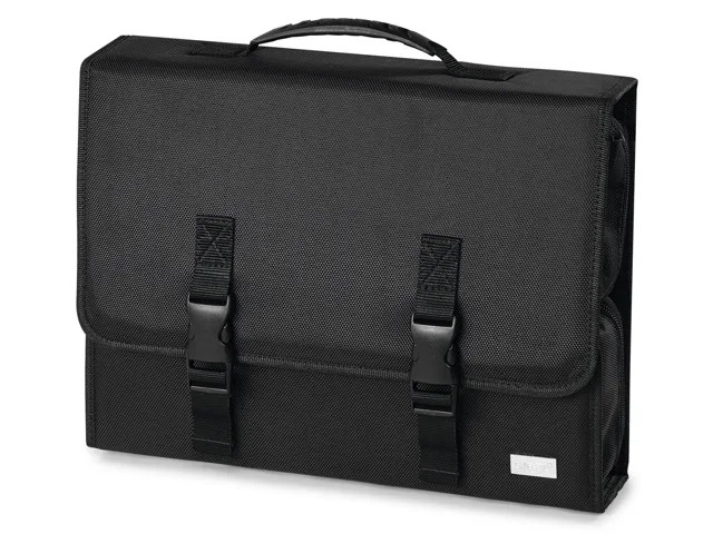 Kosmetická taška Sibel X Toolcase se zrcadlem - černá (0130760) + dárek zdarma