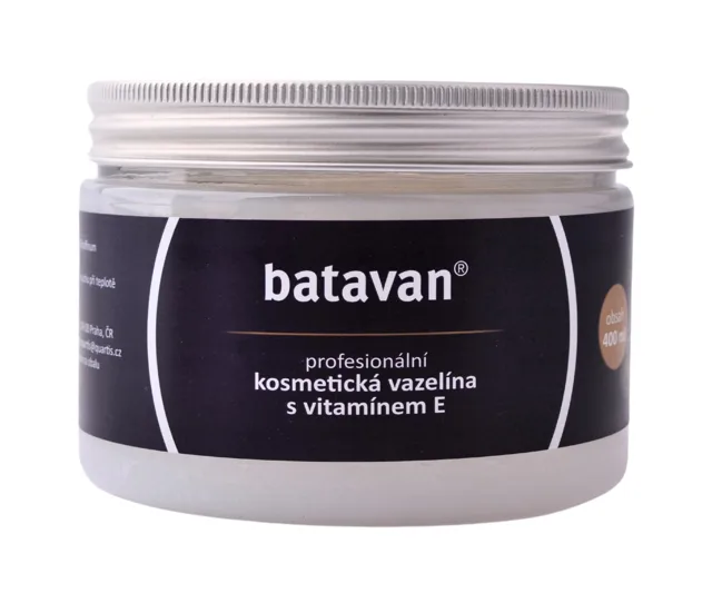 Kosmetická vazelína s vitaminem E Batavan - 400 ml + dárek zdarma