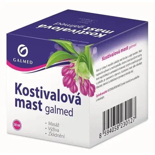 Kostivalová mast 50ml Galmed
