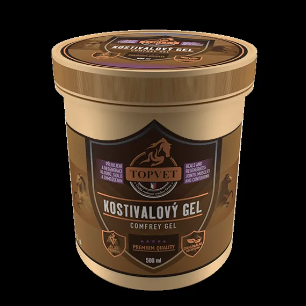 Kostivalový gel pro koně 500 ml – Green idea
