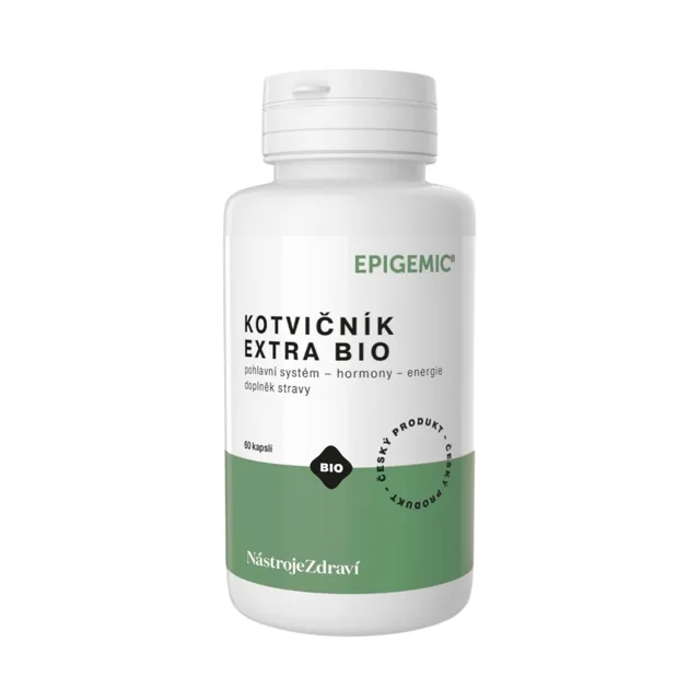 Kotvičník Extra BIO - 60 kapslí - Epigemic®