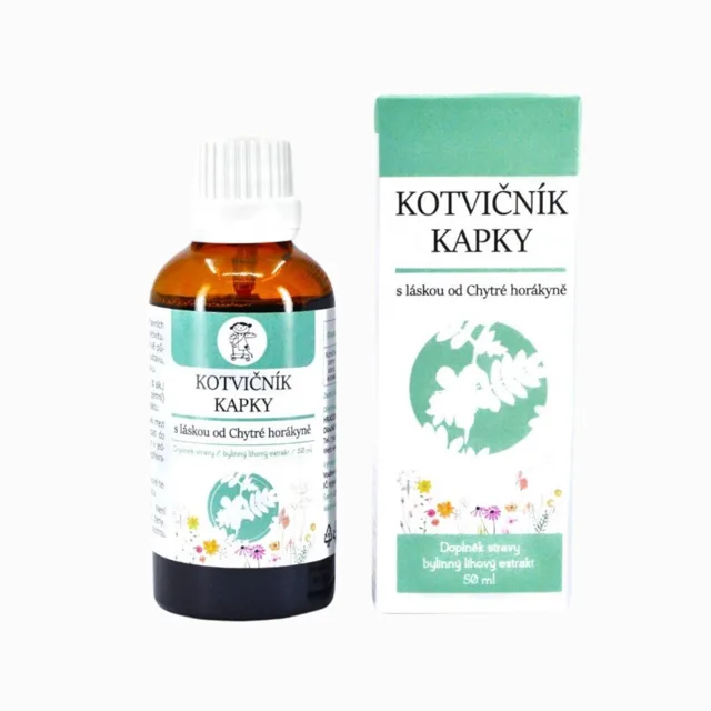 Kotvičníkové kapky - Bylinářství u Chytré Horákyně - 50 ml