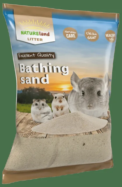 Koupací písek Nature Land pro hlodavce 3,3kg