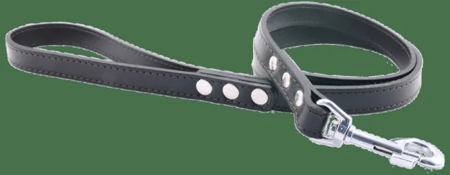 Kožené vodítko Tamer 1,9cm/115cm černé