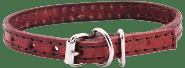 Kožený obojek Tamer 1cm/25cm hnědý