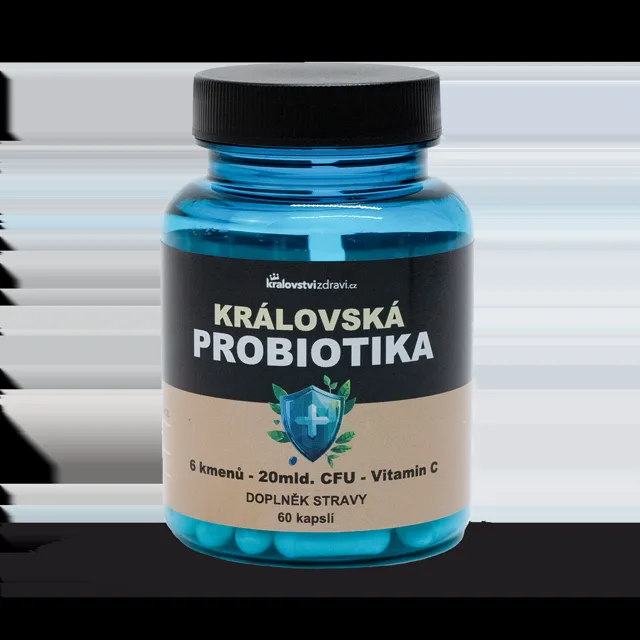 Království zdraví Královská Probiotika komplex laktobacilů a bifidobakterií, 60 kapslí