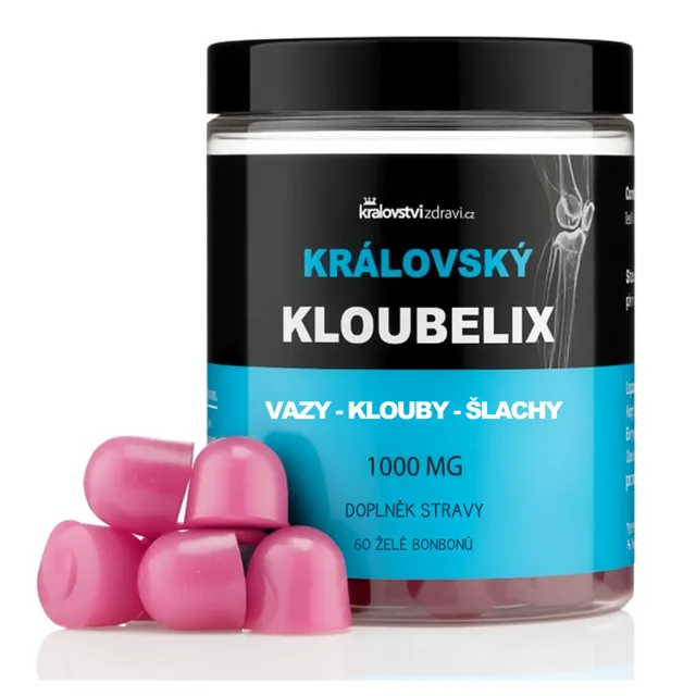 Království zdraví Královský Kloubelix, kloubní výživa 500 g, 60 želé