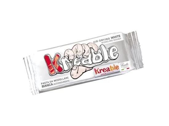 Krea modelovací hmota samotvrdnoucí bílá 500 g