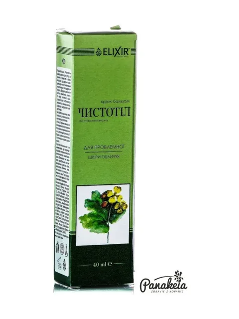 Krém-balzám na problémovou pokožku, vlaštovičník čistotel 40 ml