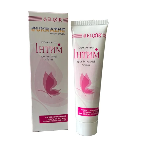 Krém – lubrikant + balzám pro intimní hygienu – Elixir – 75 ml
