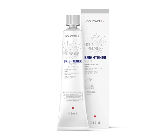 Krém pro oživení blond odstínu Goldwell Light Dimensions Brightener Silver - 60 ml, stříbrný (201538) + dárek zdarma