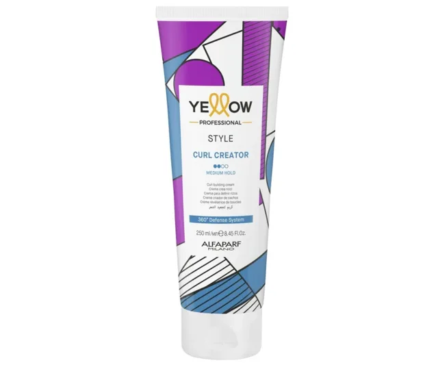 Krém pro vlnité a kudrnaté vlasy Yellow Professional Style Curl Creator - 250 ml + dárek zdarma