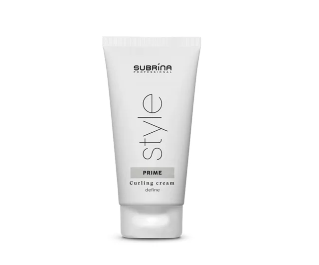 Krém pro zvýraznění a lesk vlnitých vlasů Subrina Professional Style Prime Curling Cream - 25 ml (060236)