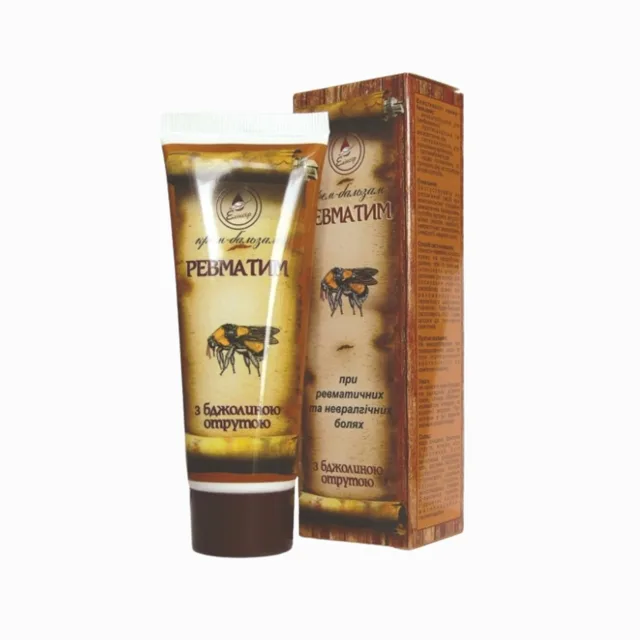 Krém Revmatim – při potížích s klouby a pohybovým aparátem, bolestech zad a revmatických obtížích – Elixir – 75 ml Varianta: 75ml