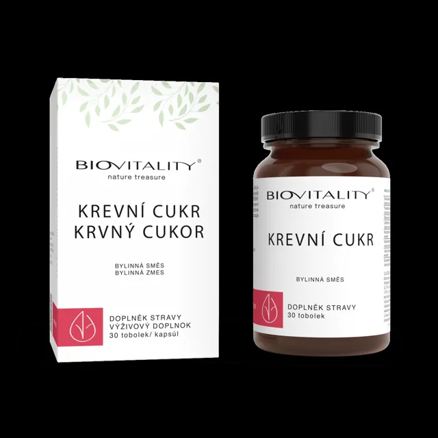 Krevní cukr – kapsle 30 ks – Green idea