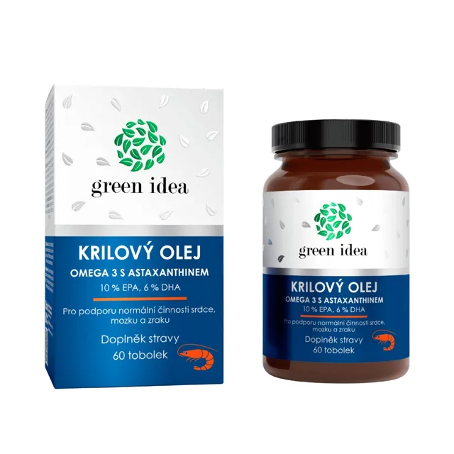Krilový olej – 60 kapslí – Green idea